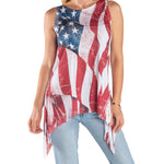 Load image into Gallery viewer, Women's Made in USA Sharkbite Tank Tunic
