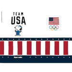 Load image into Gallery viewer, Tervis 24 oz Made in USA Snoopy Team USA