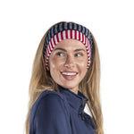 Load image into Gallery viewer, Made in USA Stars and Stripes Knit Headband