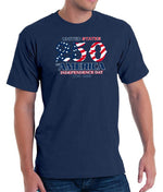 Load image into Gallery viewer, Independence Day Made in USA - 250th Anniversary - T-Shirt - The Flag Shirt