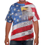 Load image into Gallery viewer, Men's USA Eagle Quick Dry T-Shirt Bundle of 4 Shirts