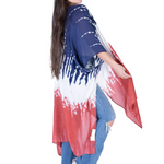 Load image into Gallery viewer, Patriot's Splash Kimono