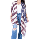 Load image into Gallery viewer, Stars & Stripes Serenity Kimono