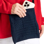 Load image into Gallery viewer, Town Pride Made in USA Sweater Crossbody Flag Everything Bag