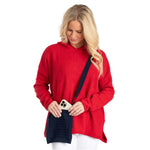 Load image into Gallery viewer, Town Pride Made in USA Sweater Crossbody Flag Everything Bag