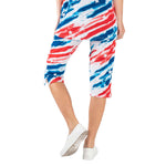 Load image into Gallery viewer, Jostar Ladies Travel Print Capri Pant