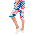 Load image into Gallery viewer, Jostar Ladies Travel Print Capri Pant