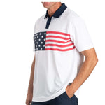 Load image into Gallery viewer, Men's Puma Golf Volition Stars and Bars Polo