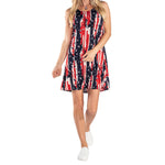 Load image into Gallery viewer, Women's Made in USA Stars and Stripes Travel Tank Dress