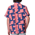 Load image into Gallery viewer, Men's Patriotic Flag Print Hawaiian Shirt