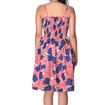 Load image into Gallery viewer, Women's One Size Patriotic Flag Dress