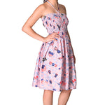 Load image into Gallery viewer, Women's One Size Patriotic USA Eagle Dress