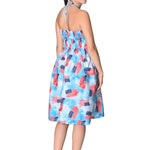 Load image into Gallery viewer, Women's One Size Patriotic Cloud Flag Dress