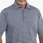 Load image into Gallery viewer, Men's Bobby Jones Performance Feed Stripe Polo