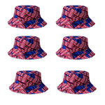 Load image into Gallery viewer, Patriot Wave Bucket Hat Pack of 6