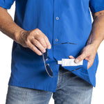 Load image into Gallery viewer, Men's Columbia USA Flag Slack Tide Short-Sleeve Shirt