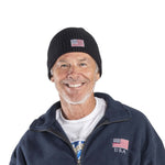 Load image into Gallery viewer, Made in USA Slouch Flag Beanie