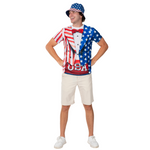 Load image into Gallery viewer, Men's American Flag Tuxedo T-Shirt