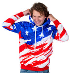 Load image into Gallery viewer, Stars and Stripes Performance Hoodie