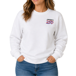Load image into Gallery viewer, Antigua Women's America 250 Victory Crew Fleece | Premium 2026 Gear