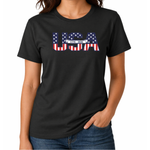 Load image into Gallery viewer, Founders' Scroll America 250 Made in USA Women's Shirt | The Flag Shirt