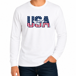 Load image into Gallery viewer, Founders' Scroll America 250 Long Sleeve T-Shirt | The Flag Shirt