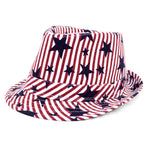 Load image into Gallery viewer, Stars and Stripes Fedora