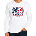 Load image into Gallery viewer, Independence Day America 250 Long Sleeve T-Shirt | The Flag Shirt
