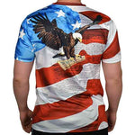Load image into Gallery viewer, Men's USA Eagle Quick Dry T-Shirt Bundle of 4 Shirts