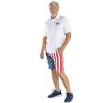 Load image into Gallery viewer, Men's Greg Norman Freedom Pique USA Polo