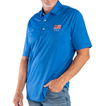 Load image into Gallery viewer, Men's Greg Norman Freedom Pique USA Polo