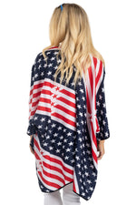 Load image into Gallery viewer, Women's Patriotic American Flag Vest