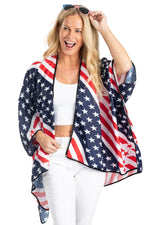 Load image into Gallery viewer, Women's Patriotic American Flag Vest