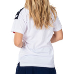 Load image into Gallery viewer, Women's Allegiance Freedom Tech Polo Shirt -White