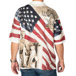 Load image into Gallery viewer, Men's 100% Cotton Patriotic Polo Bundle of 4 Shirts