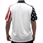 Load image into Gallery viewer, Men's Patriotic Performance Polo Bundle of 3 Shirts