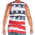 Load image into Gallery viewer, Men's American Flag Tank Top