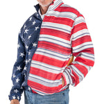 Load image into Gallery viewer, Unisex Patriotic Eagle Full Zip Windbreaker Jacket