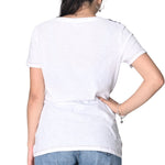 Load image into Gallery viewer, Women's Print Stars Stripes V-Neck T-Shirt