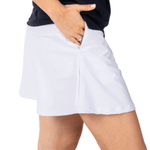 Load image into Gallery viewer, Women's 15" Made in USA Navy Pocket Skort