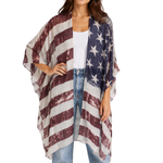 Load image into Gallery viewer, Stars & Stripes Serenity Kimono