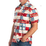 Load image into Gallery viewer, Men's Freedom Patriotic Hawaiian Shirt