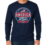 Load image into Gallery viewer, United States of America 250 Long Sleeve T-Shirt | The Flag Shirt