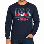 Load image into Gallery viewer, American Proud America 250 Long Sleeve T-Shirt | The Flag Shirt