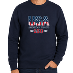 Load image into Gallery viewer, American Proud America 250 Crewneck Sweatshirt | The Flag Shirt