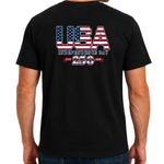 Load image into Gallery viewer, America 250 USA Flag Men’s Patriotic Made in USA T-Shirt | The Flag Shirt