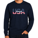 Load image into Gallery viewer, Founders' Scroll America 250 Crewneck Sweatshirt | The Flag Shirt