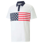Load image into Gallery viewer, Men's Puma Golf Volition Stars and Bars Polo