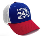 Load image into Gallery viewer, America 250 Structured Mesh Snap Back Hat | Made in USA