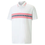 Load image into Gallery viewer, Men's Puma Golf Volition Freedom Stripe Polo